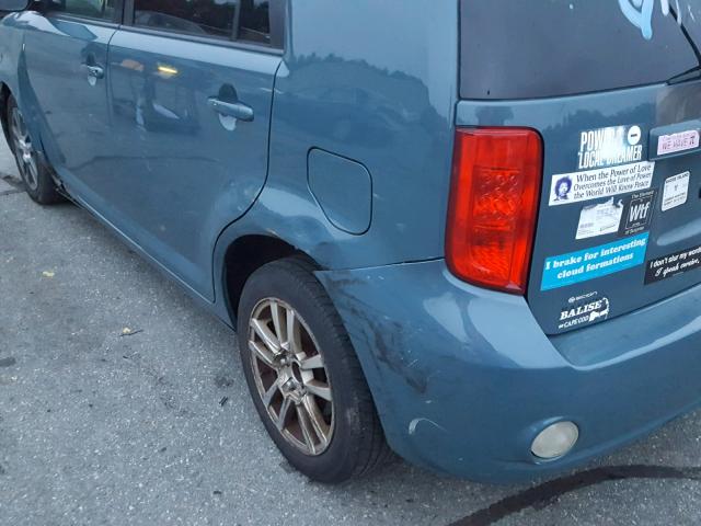 JTLKE50E881006660 - 2008 TOYOTA SCION XB Көк фото 9