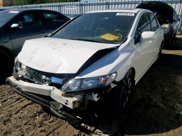 2HGFA1F03BH011482 - 2011 HONDA CIVIC EXL 白色 照片 2