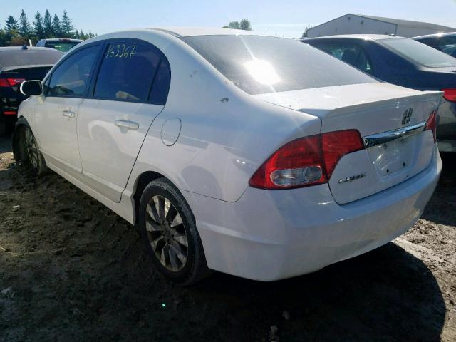 2HGFA1F03BH011482 - 2011 HONDA CIVIC EXL 白色 照片 3