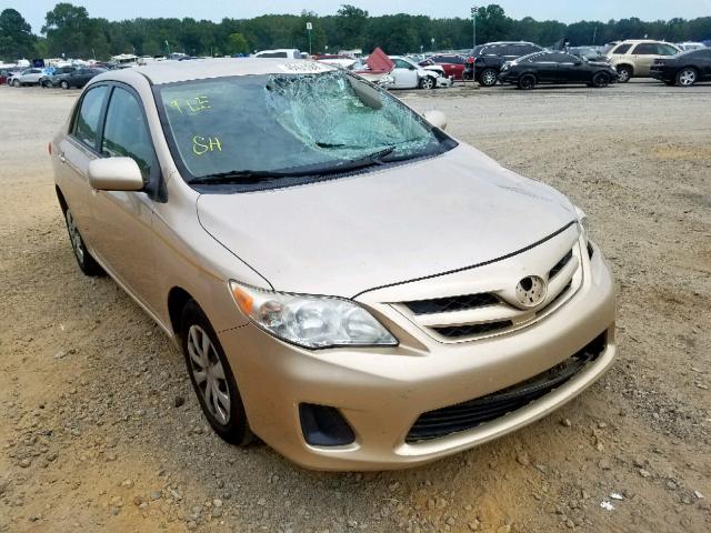 JTDBU4EE3B9127588 - 2011 TOYOTA COROLLA BA GOLD photo 1