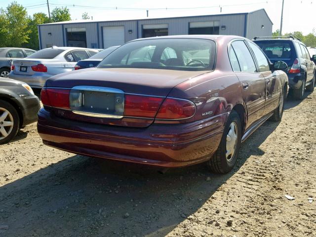 1G4HP54KXY4291632 - 2000 BUICK LESABRE CU BURGUNDY photo 4