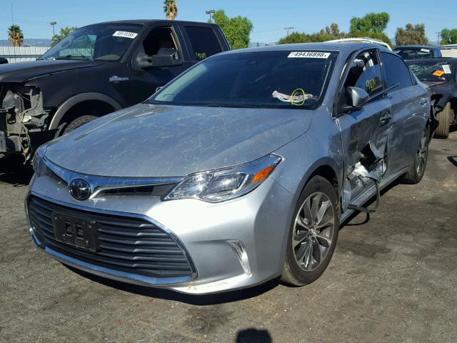 4T1BK1EB7JU271002 - 2018 TOYOTA AVALON XLE SILVER photo 2