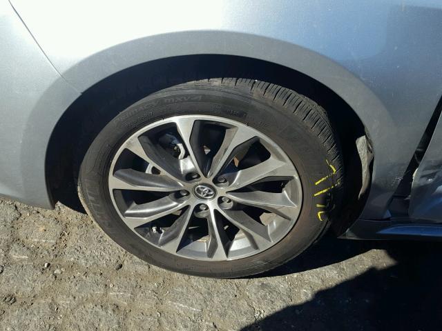 4T1BK1EB7JU271002 - 2018 TOYOTA AVALON XLE SILVER photo 9