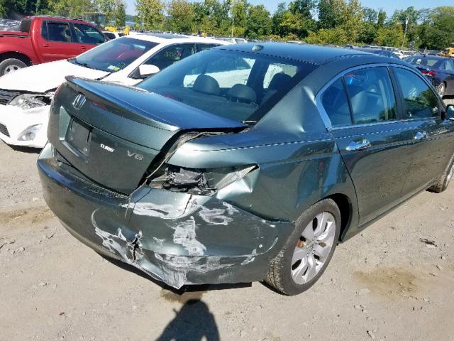 1HGCP36888A041281 - 2008 HONDA ACCORD EXL GREEN photo 9