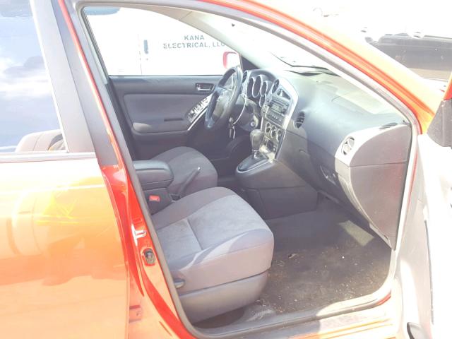 2T1KR32E85C347517 - 2005 TOYOTA COROLLA MA RED photo 5