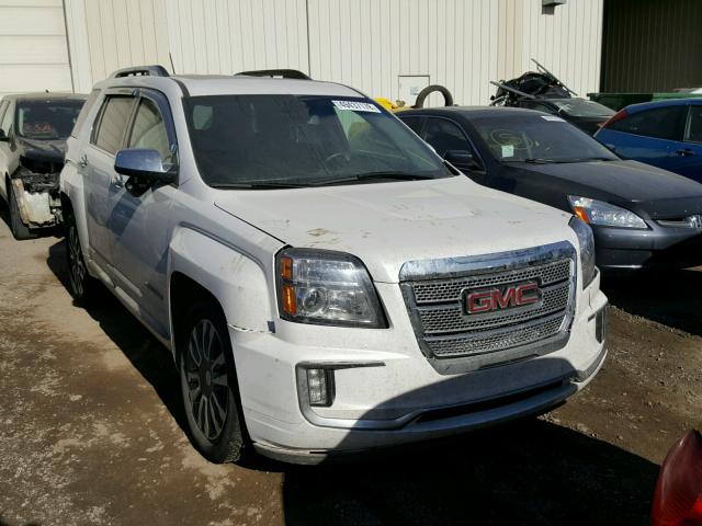 2GKFLVE39H6203638 - 2017 GMC TERRAIN DE WHITE photo 1