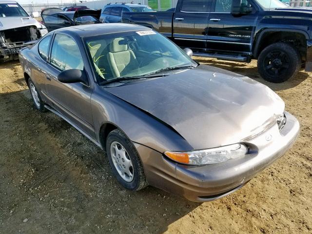 1G3NL12F02C306590 - 2002 OLDSMOBILE ALERO GL BROWN photo 1