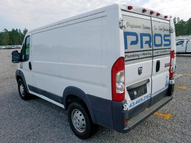3C6TRVNG4HE545280 - 2017 RAM PROMASTER 白色 照片 3