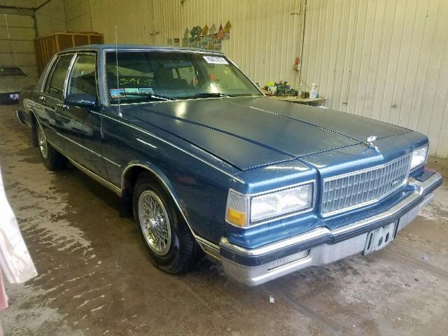 1G1BU51E2KR151336 - 1989 CHEVROLET CAPRICE CL BLUE photo 1