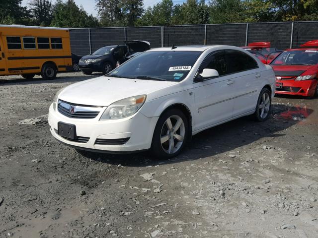 1G8ZS57N17F292467 - 2007 SATURN AURA XE WHITE photo 2