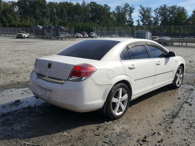 1G8ZS57N17F292467 - 2007 SATURN AURA XE WHITE photo 4