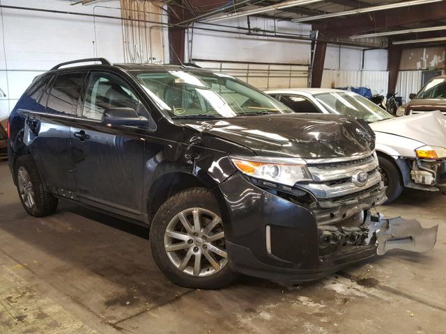 2FMDK4KC7DBC38373 - 2013 FORD EDGE LIMIT BLACK photo 1