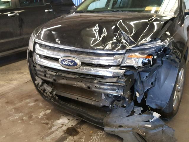 2FMDK4KC7DBC38373 - 2013 FORD EDGE LIMIT BLACK photo 9