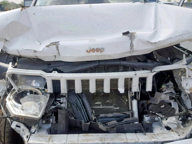 1J4PP2GK7BW595145 - 2011 JEEP LIBERTY SP WHITE photo 7