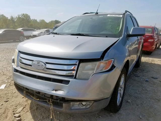 2FMDK38C37BB57408 - 2007 FORD EDGE SEL SILVER photo 2