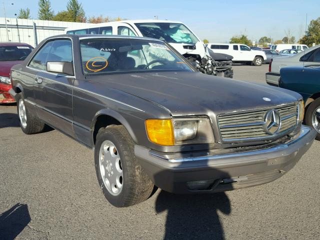 WDBCA44A1EB007604 - 1984 MERCEDES-BENZ 500 SEC GRAY photo 1