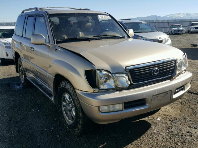 JT6HT00W7X0026398 - 1999 LEXUS LX 470 BEIGE photo 1