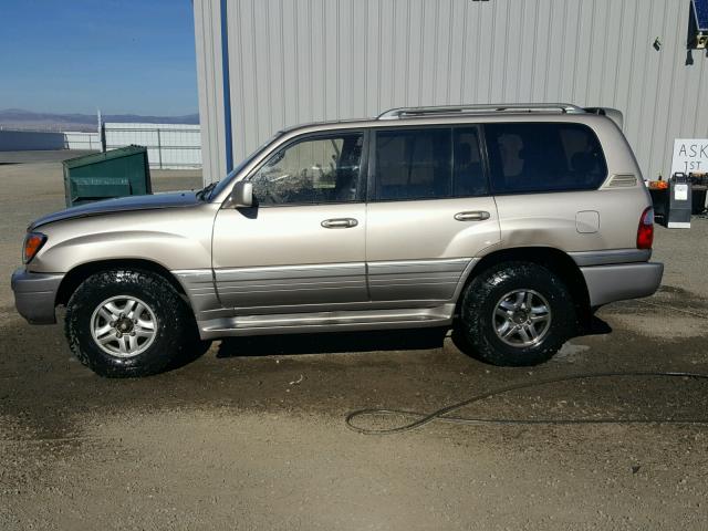 JT6HT00W7X0026398 - 1999 LEXUS LX 470 BEIGE photo 9