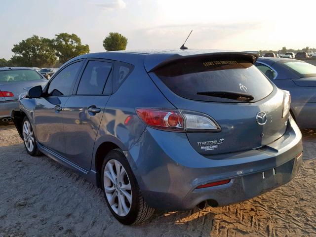 JM1BL1K57B1472451 - 2011 MAZDA 3 S BLUE photo 3