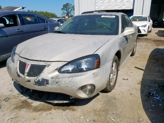2G2WP552581143902 - 2008 PONTIAC GRAND PRIX GOLD photo 2