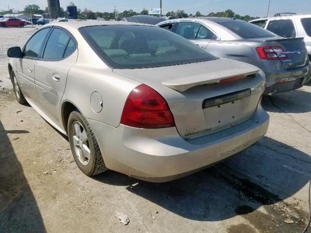 2G2WP552581143902 - 2008 PONTIAC GRAND PRIX GOLD photo 3