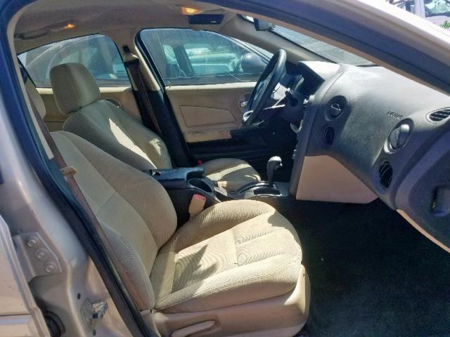 2G2WP552581143902 - 2008 PONTIAC GRAND PRIX GOLD photo 5