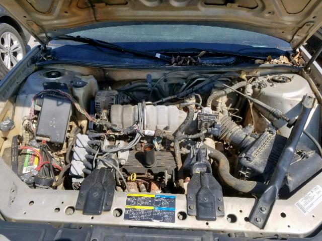 2G2WP552581143902 - 2008 PONTIAC GRAND PRIX GOLD photo 7