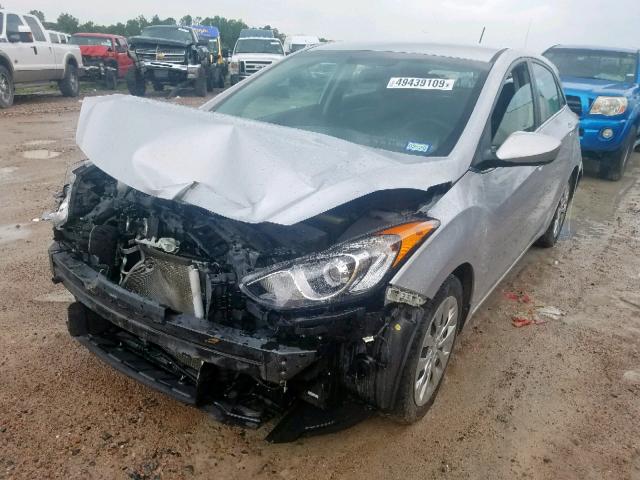 KMHD35LH8HU364321 - 2017 HYUNDAI ELANTRA GT SILVER photo 2