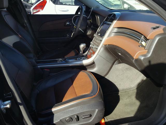 1G11H5SA2DF187933 - 2013 CHEVROLET MALIBU LTZ შავი ფოტო 5