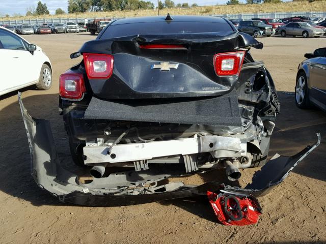1G11H5SA2DF187933 - 2013 CHEVROLET MALIBU LTZ შავი ფოტო 9