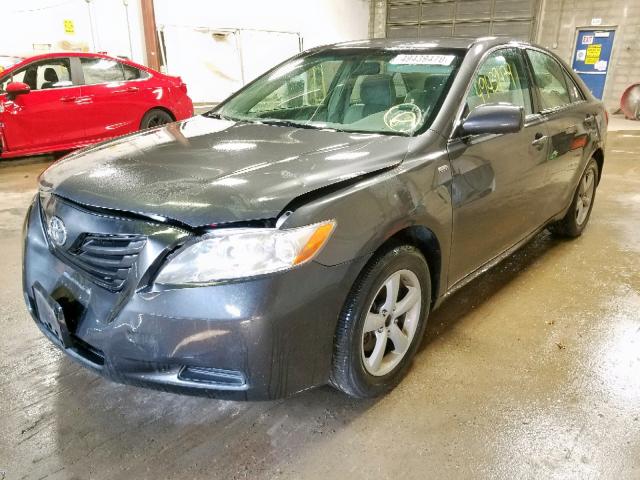 4T4BE46K07R001504 - 2007 TOYOTA CAMRY NEW GRAY photo 2