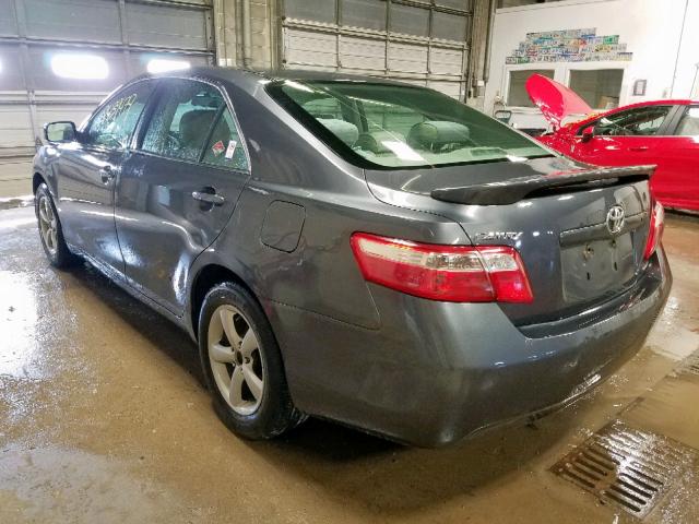 4T4BE46K07R001504 - 2007 TOYOTA CAMRY NEW GRAY photo 3