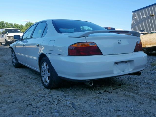 19UUA56712A045849 - 2002 ACURA 3.2TL WHITE photo 3