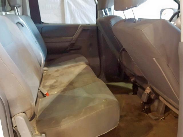 1N6BA07A36N561676 - 2006 NISSAN TITAN XE SILVER photo 6