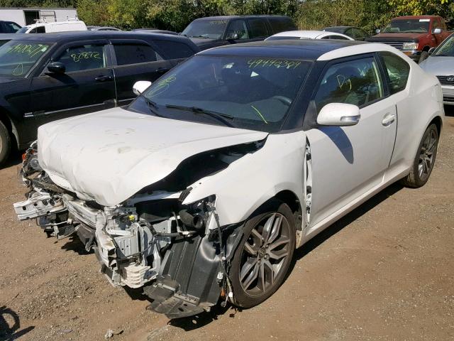 JTKJF5C77FJ000808 - 2015 TOYOTA SCION TC თეთრი ფოტო 2