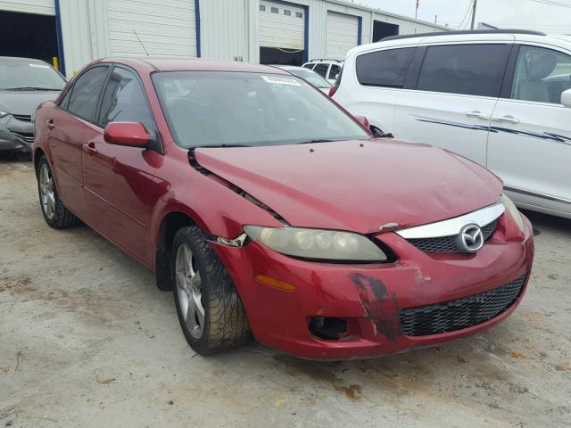 1YVHP80D765M34048 - 2006 MAZDA 6 S BURGUNDY photo 1