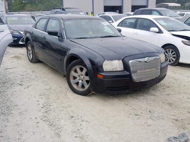 2C3KA43R06H485031 - 2006 CHRYSLER 300 BLACK photo 1