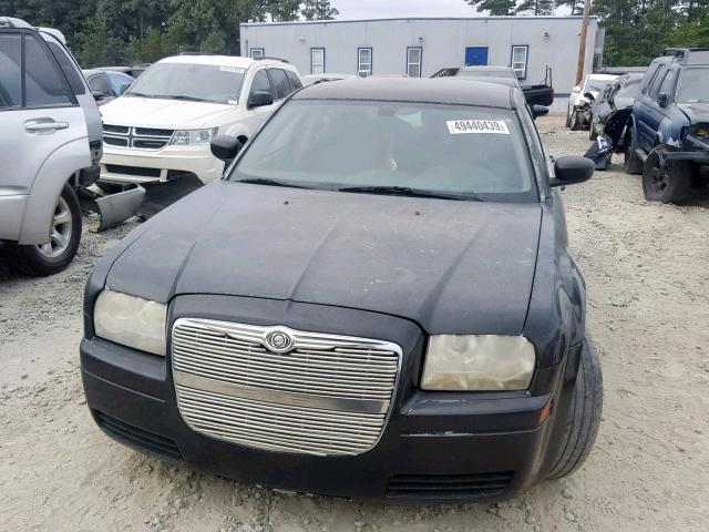 2C3KA43R06H485031 - 2006 CHRYSLER 300 BLACK photo 10