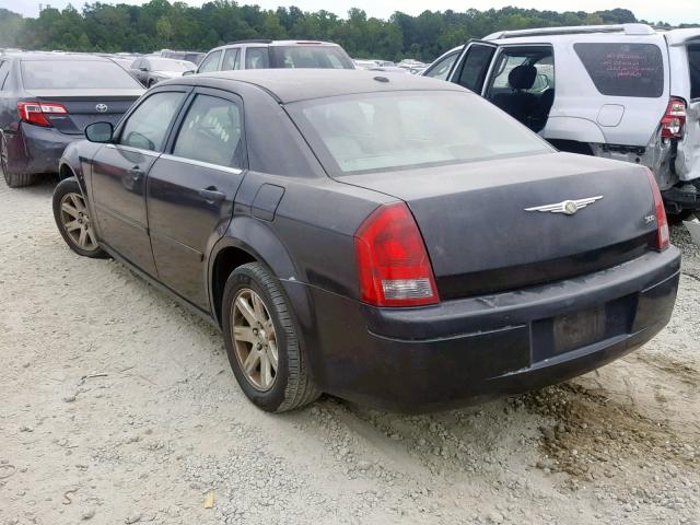 2C3KA43R06H485031 - 2006 CHRYSLER 300 BLACK photo 3