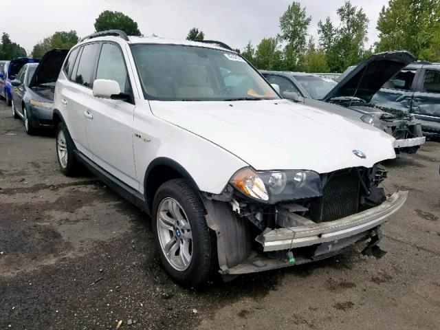 WBXPA93425WD12071 - 2005 BMW X3 3.0I WHITE photo 1