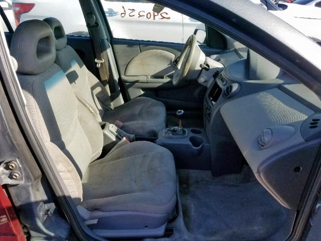 1G8AZ52F33Z109331 - 2003 SATURN ION LEVEL MAROON photo 5