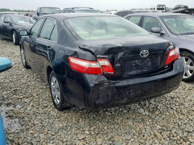 4T4BE46K89R061534 - 2009 TOYOTA CAMRY BASE BLACK photo 3