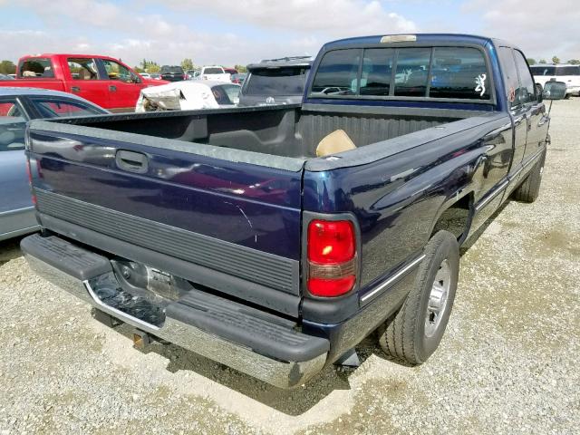 3B7KC23C2SM172998 - 1995 DODGE RAM 2500 BLUE photo 4