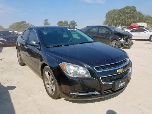 1G1ZC5E08CF176048 - 2012 CHEVROLET MALIBU 1LT BLACK photo 1
