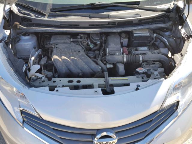 3N1CE2CP7FL395375 - 2015 NISSAN VERSA NOTE SILVER photo 7