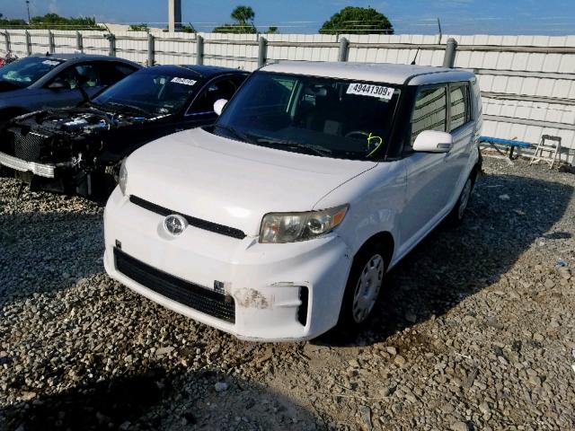 JTLZE4FE2EJ049273 - 2014 TOYOTA SCION XB 白色 照片 2