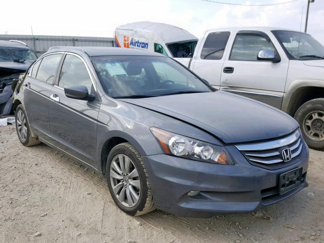 1HGCP3F8XCA033871 - 2012 HONDA ACCORD EXL CHARCOAL photo 1