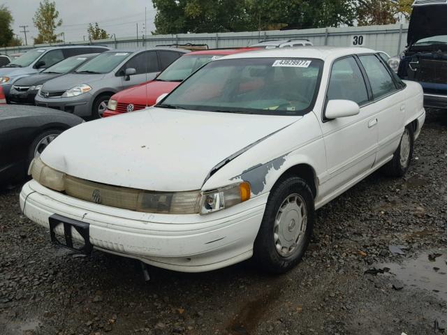 1MELM50U7SA657214 - 1995 MERCURY SABLE GS WHITE photo 2