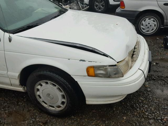 1MELM50U7SA657214 - 1995 MERCURY SABLE GS WHITE photo 9