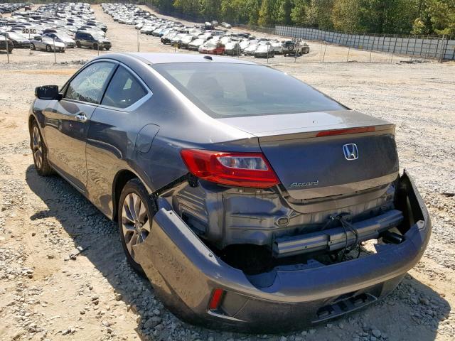 1HGCT1B89DA007494 - 2013 HONDA ACCORD EXL GRAY photo 3